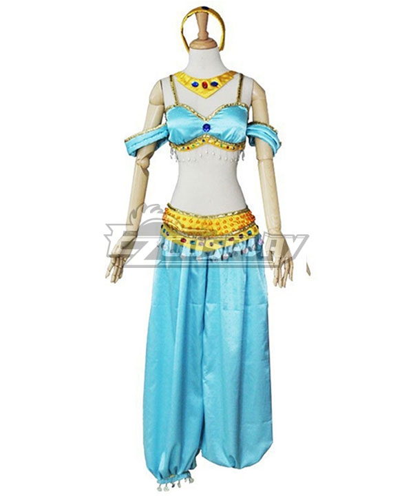Disney Aladdin Princess Jasmine Cosplay Costume