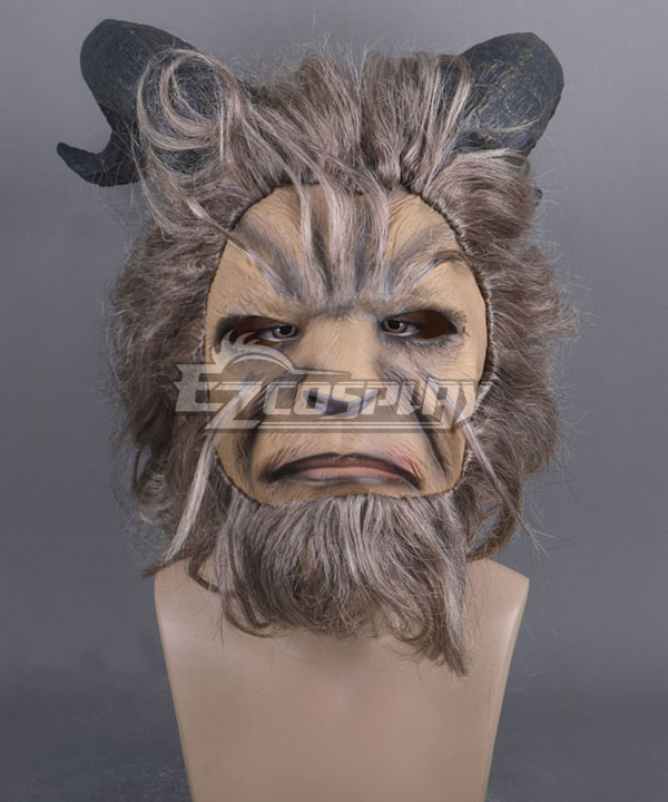 Beauty And The Beast Prince Mask - Latex Horror Beast Mask, Cosplay Halloween Prop (One Size, Unisex)
