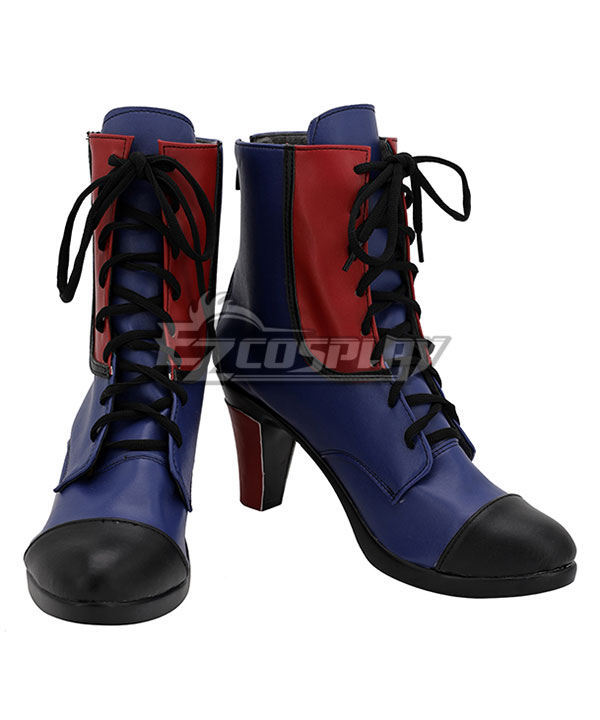 Disney Descendants 3 Evie Blue Red Cosplay Shoes