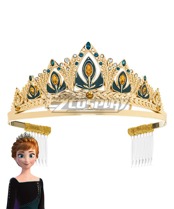 

Disney Frozen 2 Anna Queen New Coronation Crown Cosplay Accessory Prop