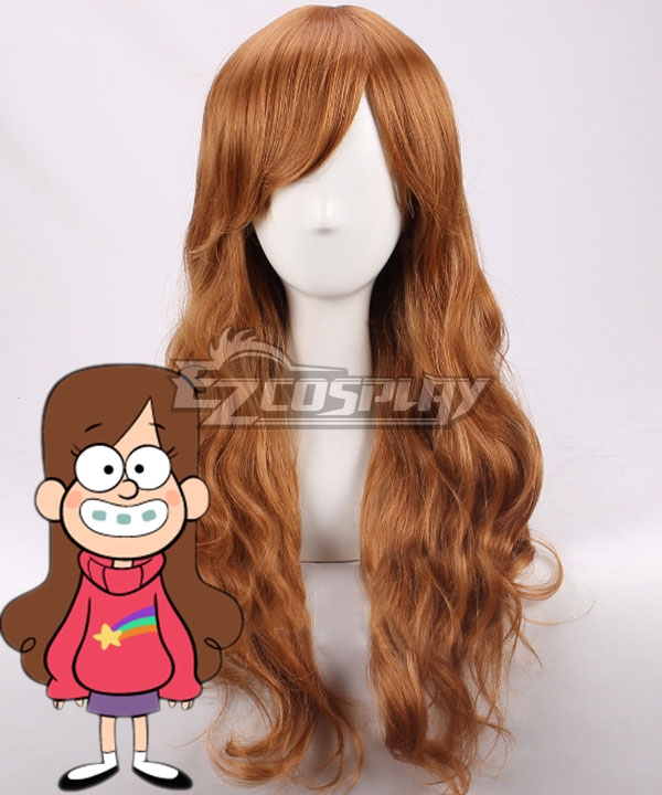 Disney Gravity Falls Mabel Pines Orange Cosplay Wig