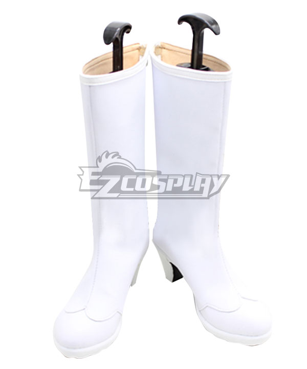 Disney Mary Poppins White Shoes Cosplay Boots