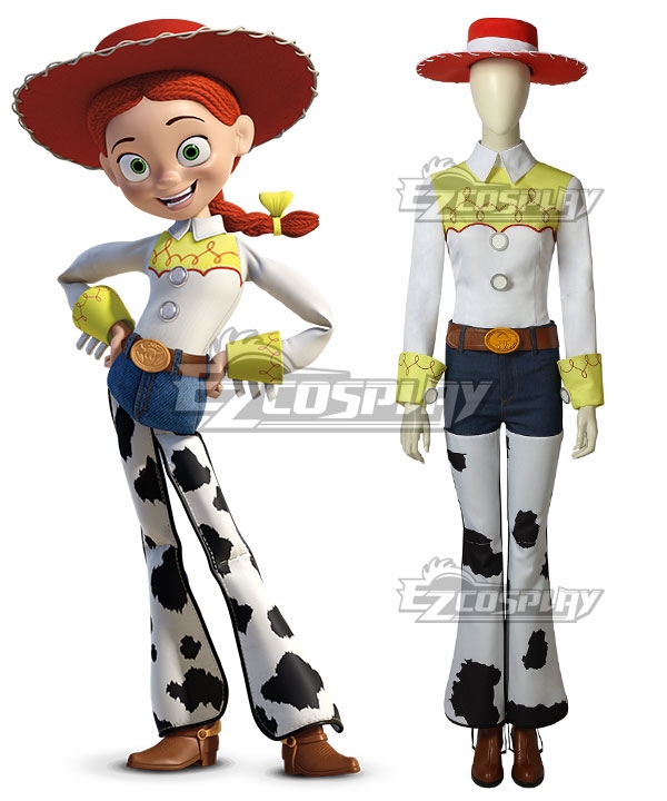 Disney Pixar Toy Story 2 Jessie Cosplay Costume