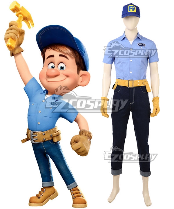 

Disney Ralph Breaks the Internet: Wreck-It Ralph 2 Fix-It Felix Cosplay Costume