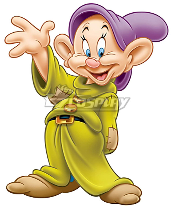 Disney Snow White and the Seven Dwarfs Dopey Halloween Cosplay Costume