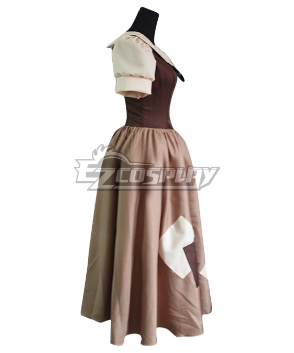 snow white brown dress Snow White Rags Costume Adult Size Custom Cosplay