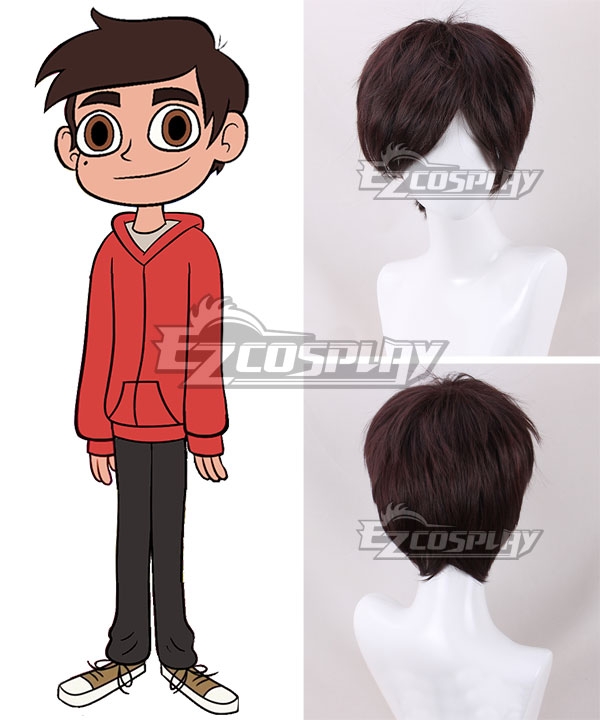 Disney Star vs. the Forces of Evil Marco Brown Cosplay Wig