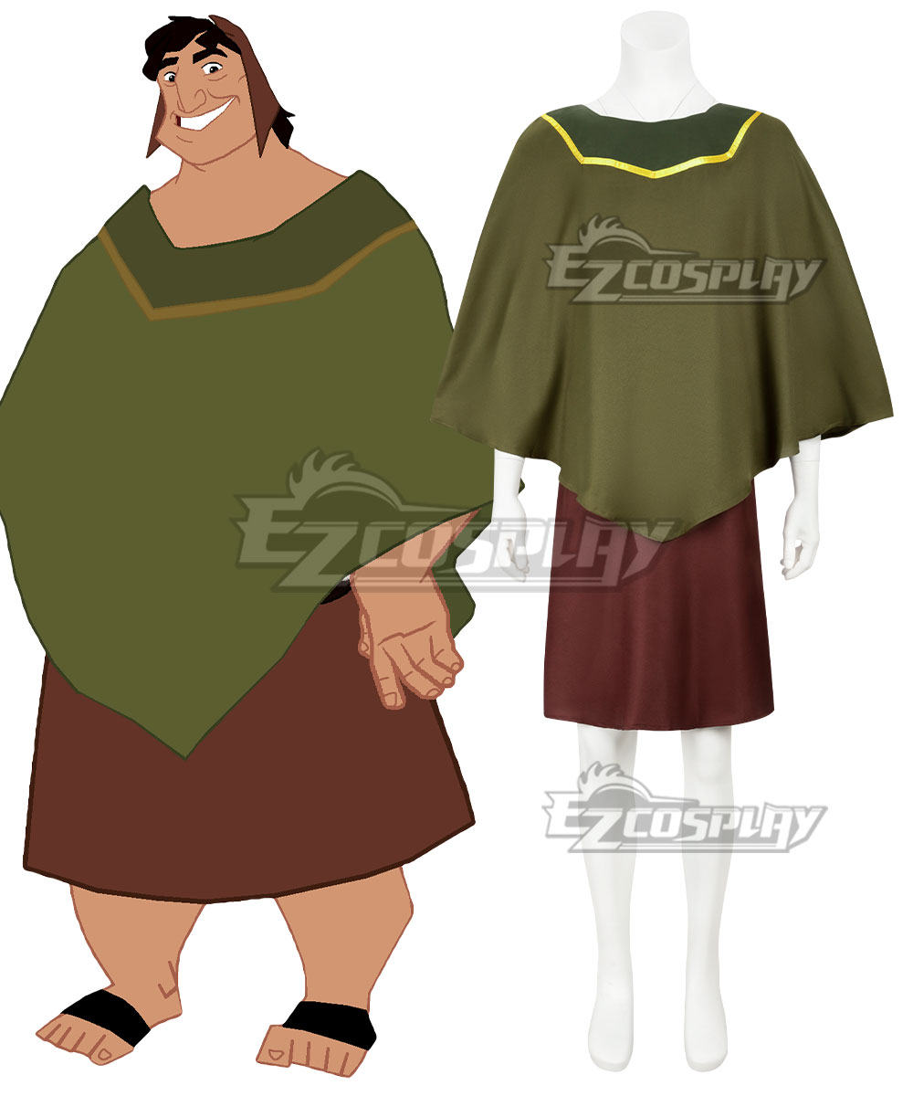 Disney The Emperor's New Groove Pacha Cosplay Costume
