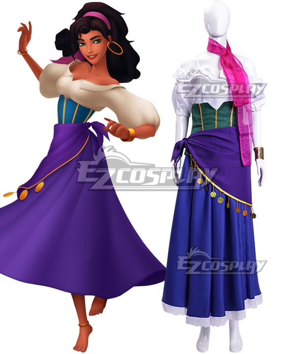 

Disney The Hunchback of Notre Dame Esmeralda Heidi Mollenhauer Cosplay Costume