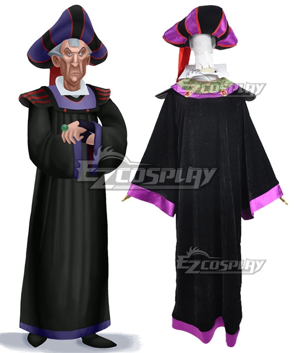 Disney The Hunchback Of Notre Dame Frollo Cosplay Costume