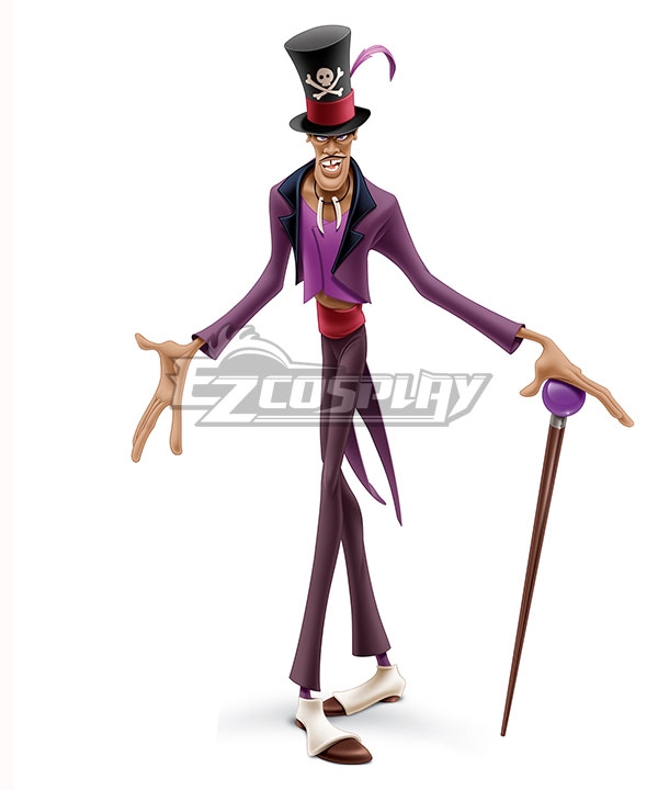 

Disney The Princess and the Frog Dr. Facilier Cosplay Costume