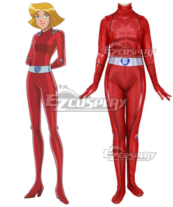 Disney Totally Spies! Clover Cosplay Costume