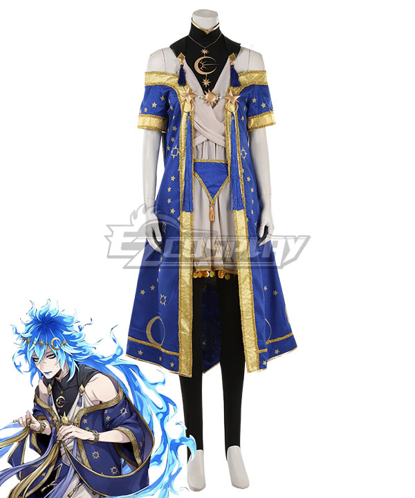 Disney Twisted Wonderland Ignihyde Idia Shroud SR Starry Clothes Cosplay Costume