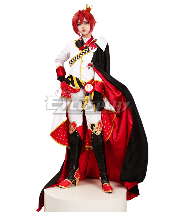 Disney Twisted Wonderland Riddle Rosehearts Cosplay Costume