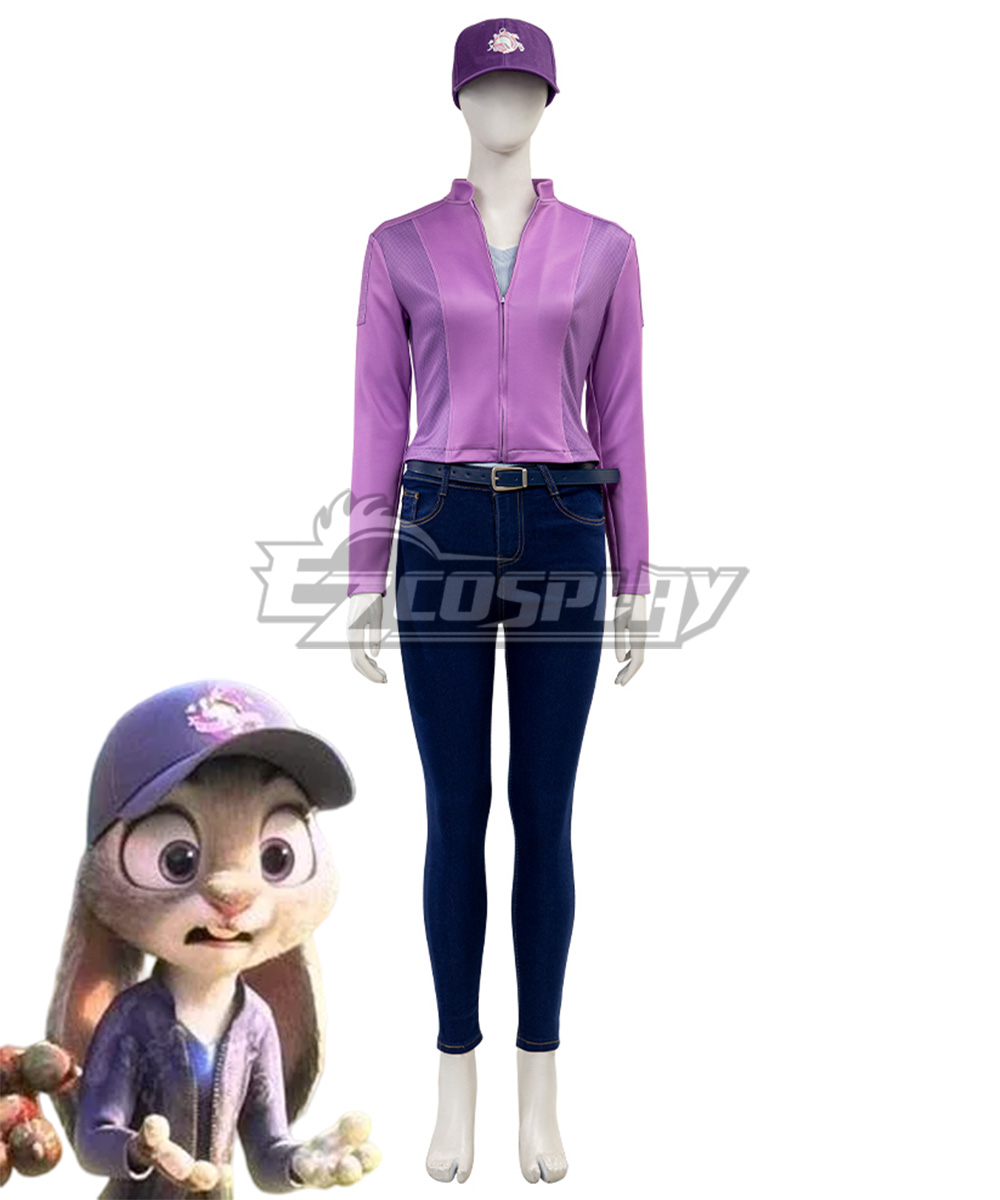 Disney Zootopia 2 Judy Hopps Cosplay Costume