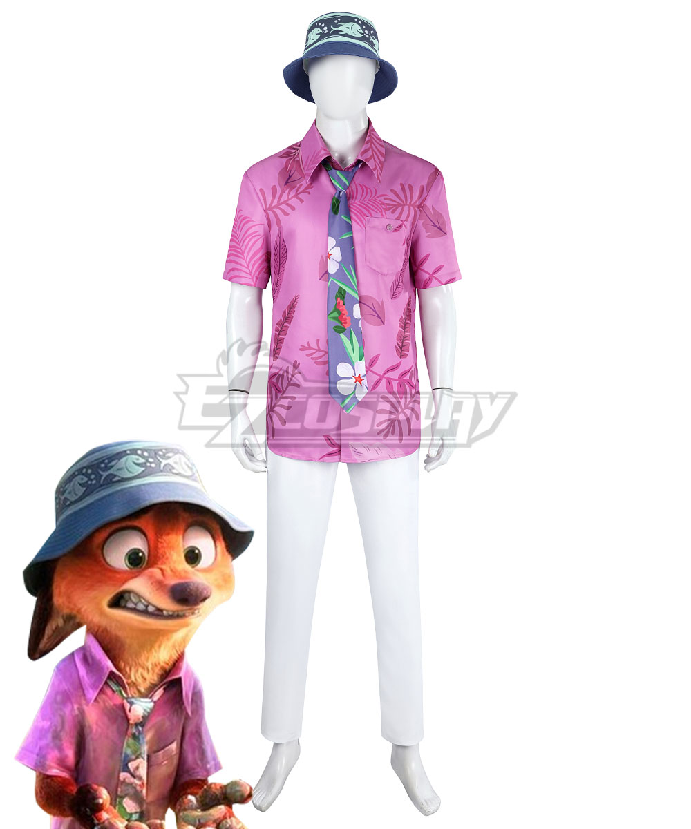 Disney Zootopia 2 Nick Wilde Cosplay Costume