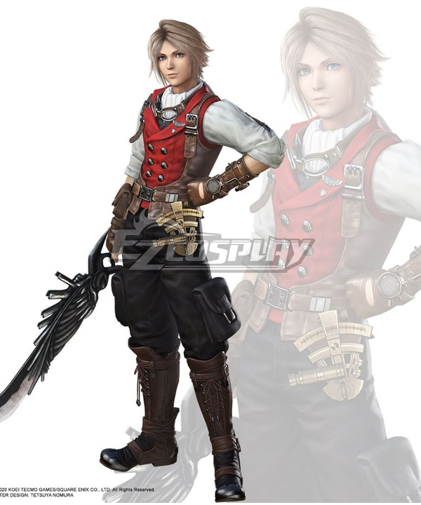 Dissidia Final Fantasy NT FF12 Vaan Sky Pirat Cosplay Costume