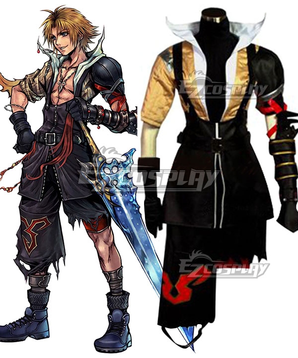 Wallpaper Dissidia Final Fantasy Nt Final Fantasy X Tidus Cosplay Costume For Free