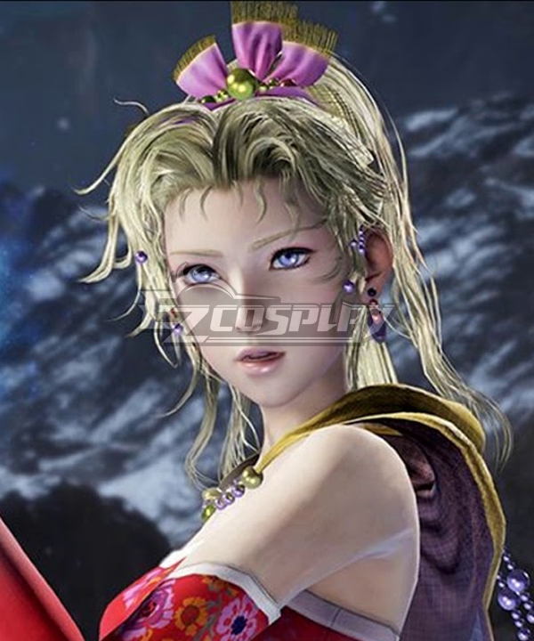 

Dissidia Final Fantasy NT Terra Branford Golden Cosplay Wig