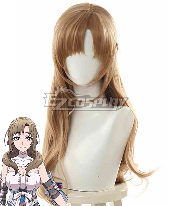 Do You Love Your Mom and Her Two-Hit Multi-Target Attacks? Mamako Oosuki Brown Cosplay Wig