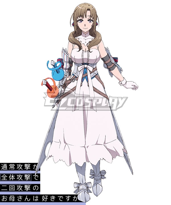 Do You Love Your Mom and Her Two-Hit Multi-Target Attacks? Mamako Oosuki Cosplay Costume