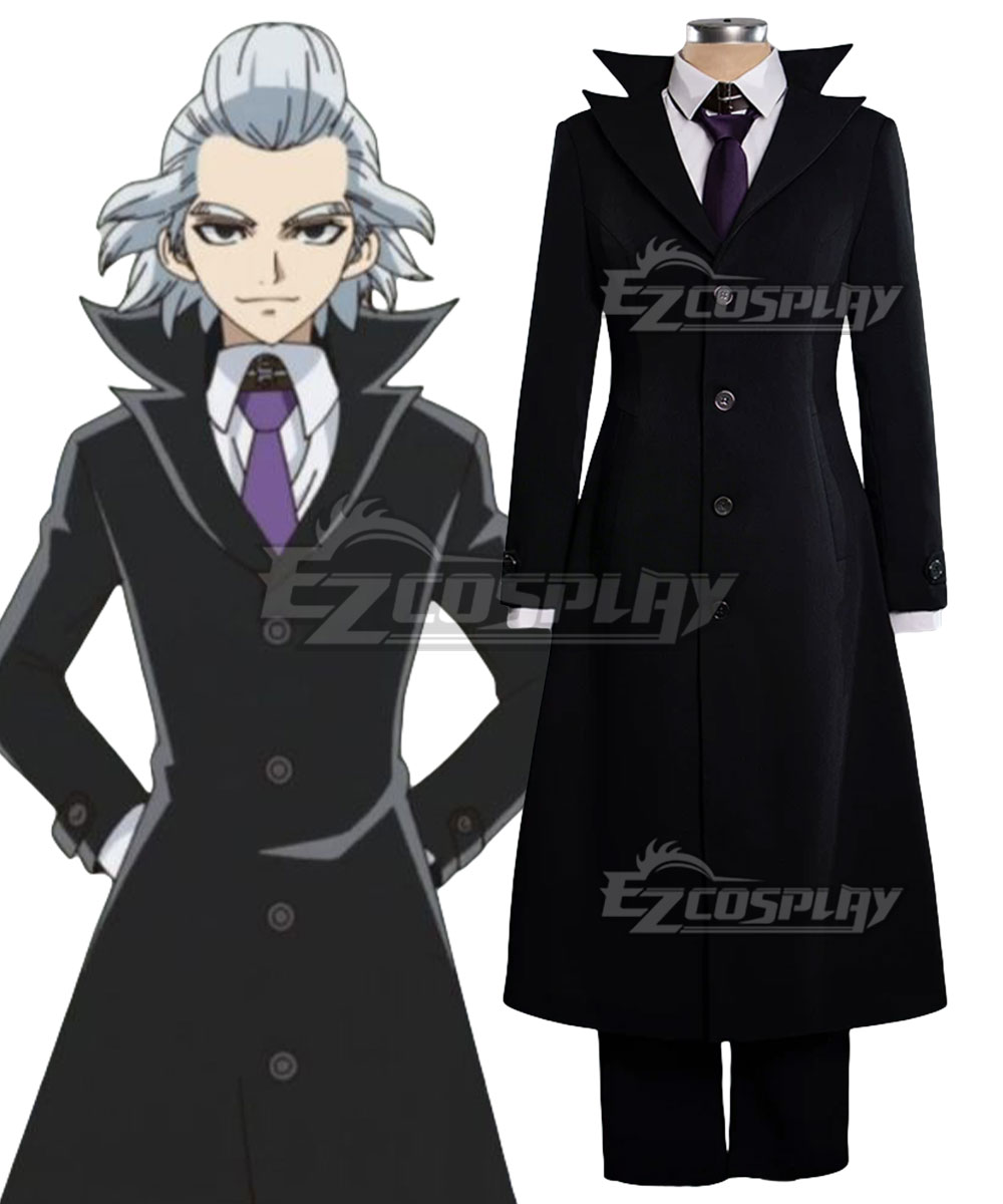 Dr.Stone Dr. Xeno Black Suit Cosplay Costume