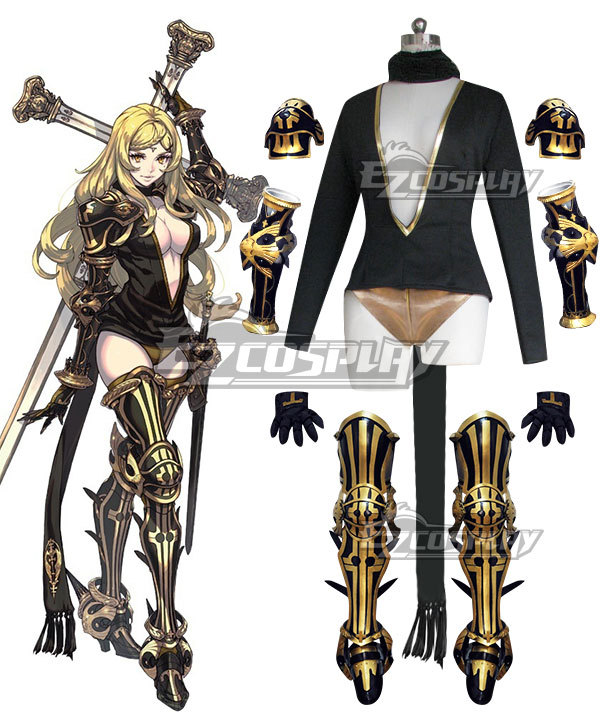 Drag On Dragoon 3 DOD3 Five Cosplay Costume