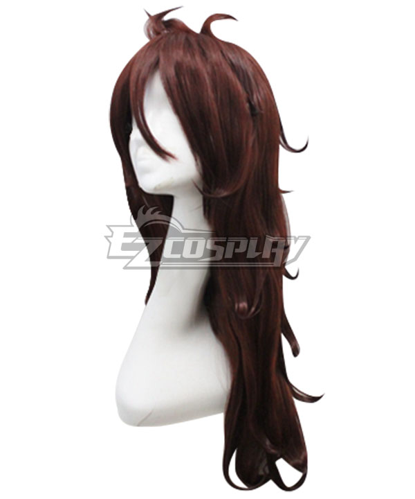 Red brown cosplay wig discount