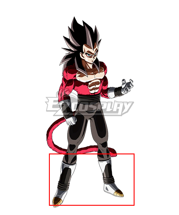 

Dragon Ball GT Vegeta Super Saiyan 4 Black Shoes Cosplay Boots