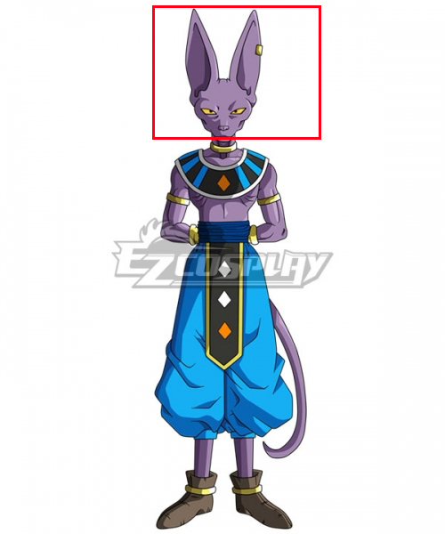Dragon Ball Super Beerus Mask Cosplay Accessory Prop