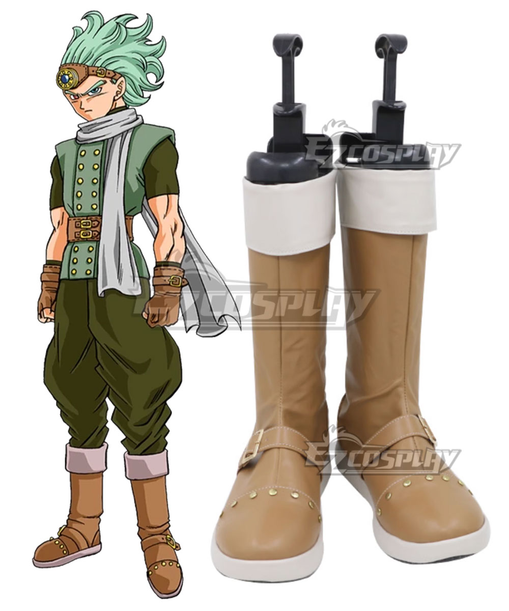 Dragon Ball Super Granola Brown Cosplay Shoes