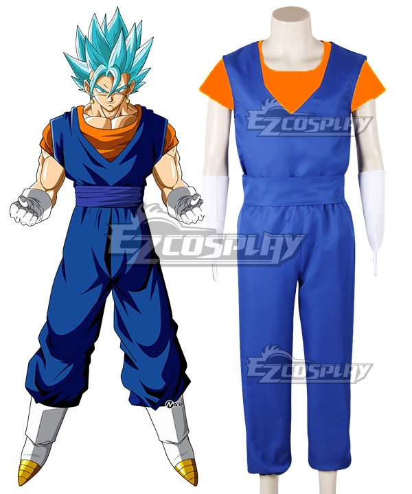 Dragon Ball Super Vegetto SSGSS Blue Cosplay Costume