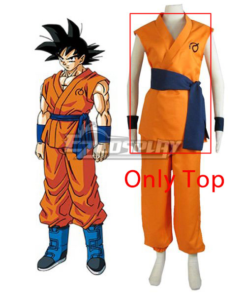 

Dragon Ball Super Z Son Goku Kakarotto Cosplay Costume - Only Top