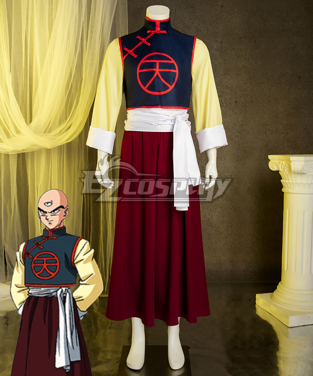 Dragon Ball Tenshinhan Cosplay Costume