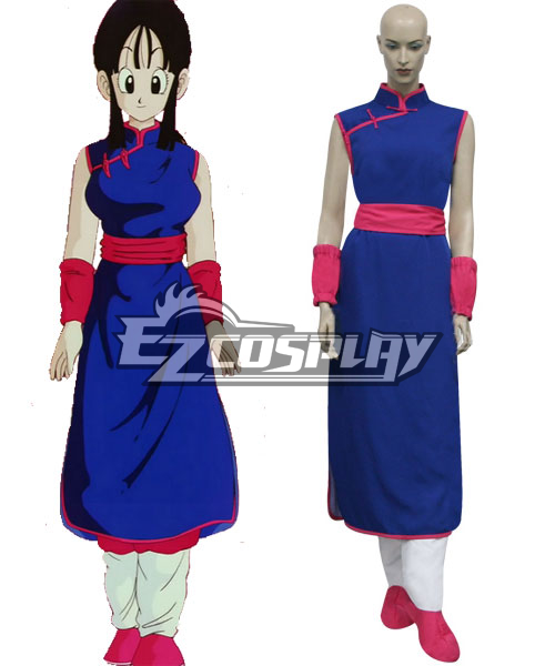 Dragon Ball Z Chi Chi Cosplay Costume - B Edition