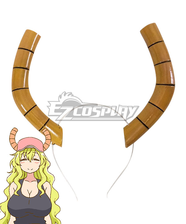 Miss Kobayashi's Dragon Maid Quetzalcoatl Lucoa Head wear Cosplay Accessory Prop