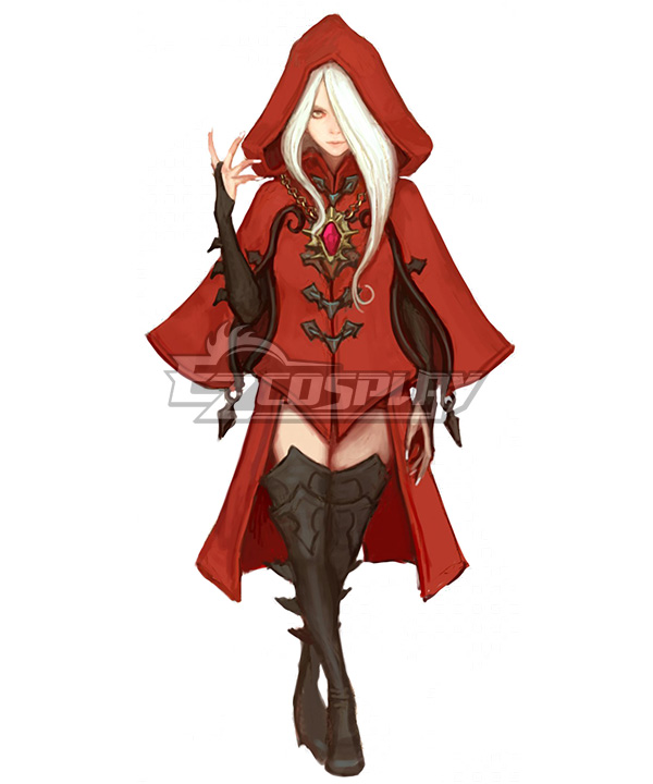 Dragon Nest Argenta Red Cosplay Costume