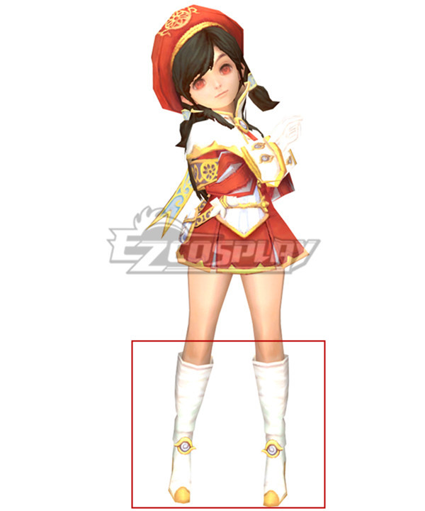 

Dragon Nest Irine White Shoes Cosplay Boots