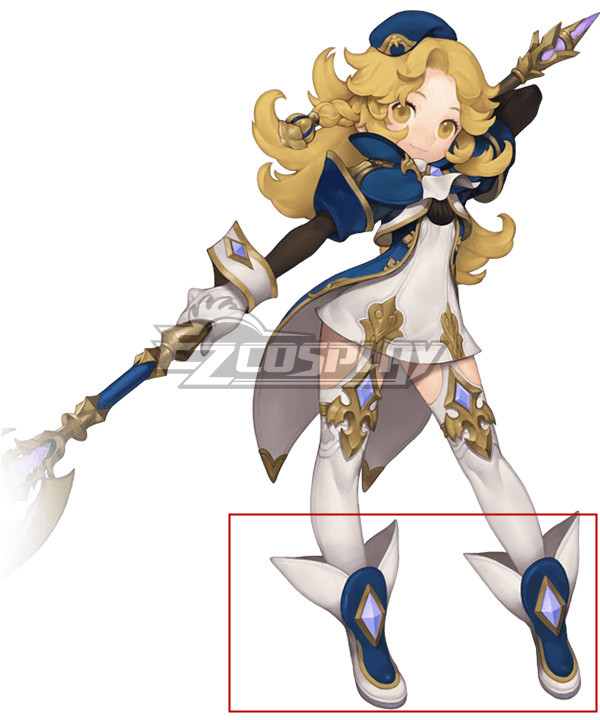 

Dragon Nest Lancea Blue Cosplay Shoes