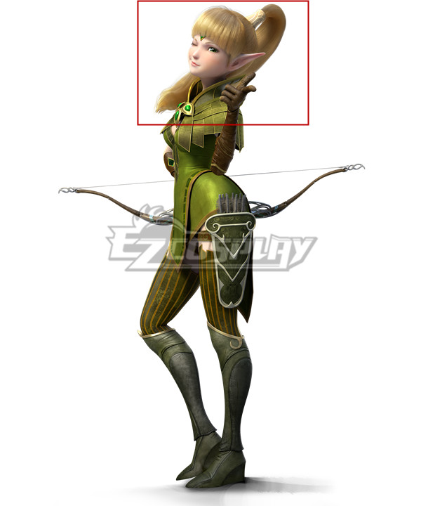 

Dragon Nest Throne of Elves Liya Golden Cosplay Wig