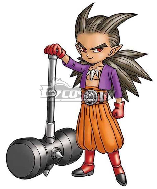 Dragon Quest Builders 2 Malroth Sid Cosplay Costume