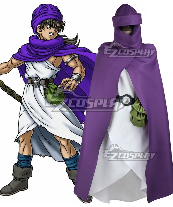 Dragon Quest V Hand of the Heavenly Bride Hero Cosplay Costume