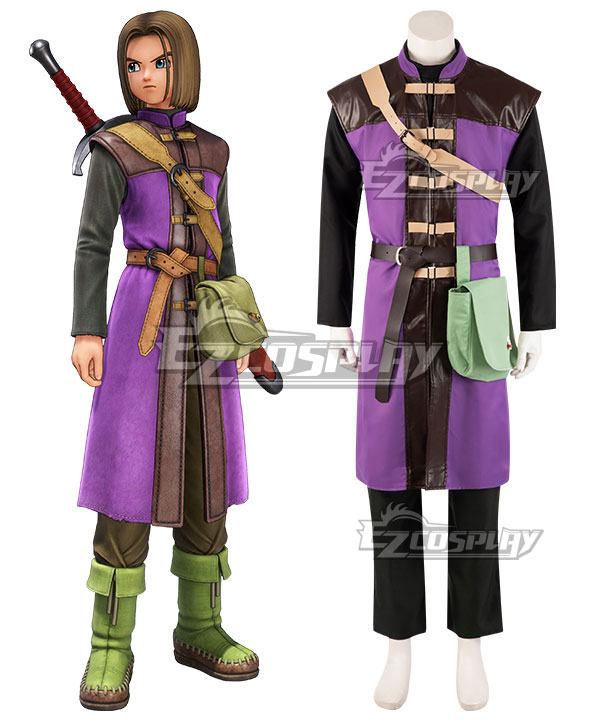 Dragon Quest XI: Echoes of an Elusive Age DQ11 Luminary Hero Cosplay Costume