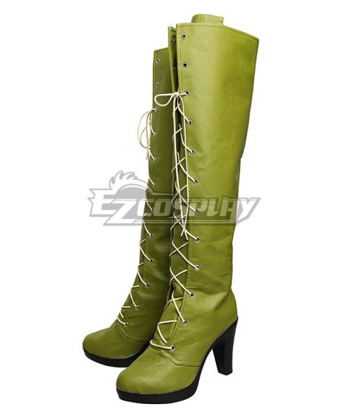 

Dragon Quest XI Echoes of an Elusive Age Martina Green Shoes Cosplay Boots
