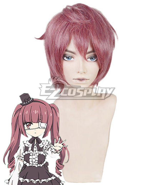 Dropkick On My Devil! Yurine Hanazono Wine Gender Change Boy Cosplay Wig