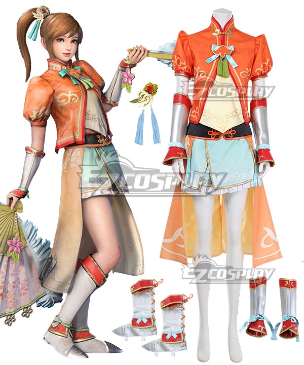 Dynasty Warriors 9 Xiaoqiao Cosplay Costume