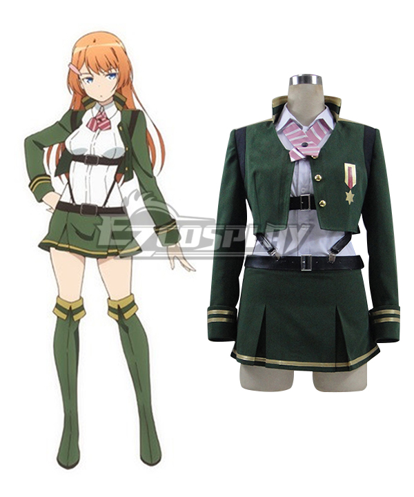 

AntiMagic Academy The 35th Test Platoon Taimadou Gakuen 35 Shiken Shoutai Oka Otori Ouka Ootori Cosplay Costume