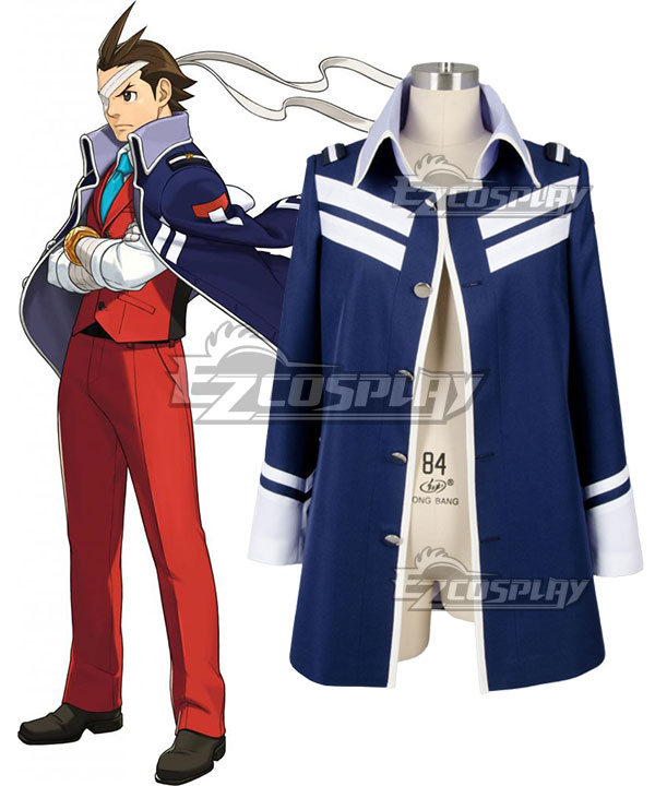 Ace Attorney Gyakuten Saiban Apollo Justice Cosplay Costume - Only Coat