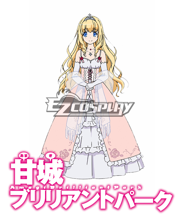 

Amagi Brilliant Park Amagi Buririanto Paku Latifah Fullanza Ratifa Fururanza Cosplay Costume