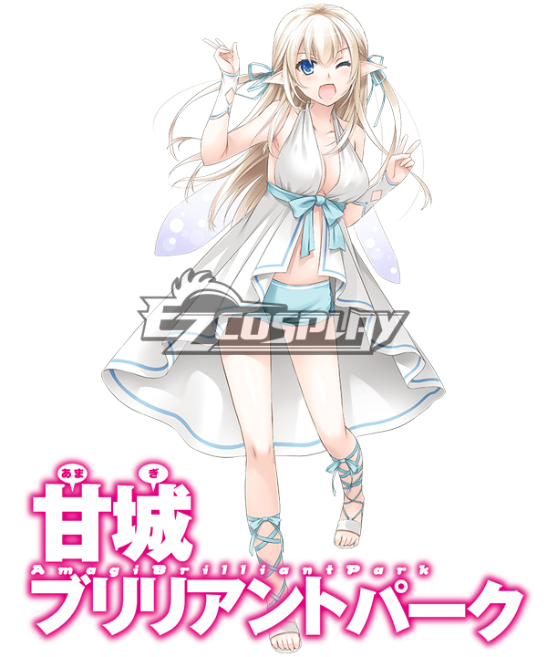 

Amagi Brilliant Park Amagi Buririanto Paku Sylphy Shirufi Cosplay Costume